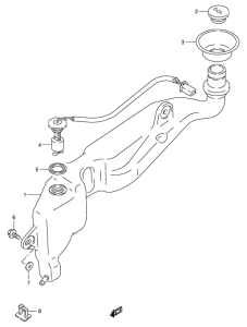 RG125 Бак масляный