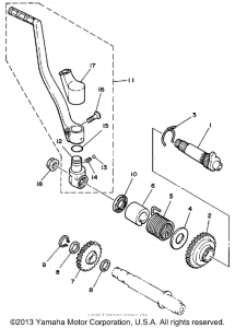 WR500ZD Стартер