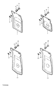 TS250 Отсутствующе
