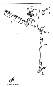 YE50 Главный тормозной цилиндр