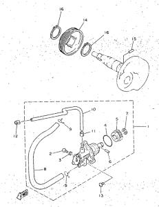 YN50R Масляный насос