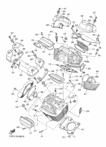 XVS950CU シリンダヘツド