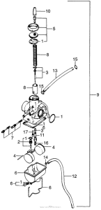 TL125 Карбюратор