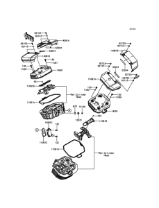 VN1700 Крышка головки цилиндров