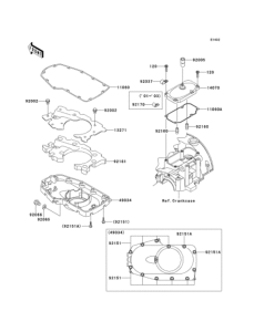 EJ650 Поддон картера