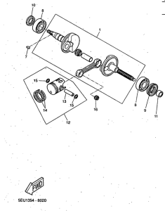 YH50 Ciguenal. pistun