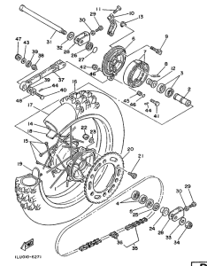  Переднее колесо