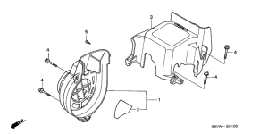 SJ50 Fan cover / shroud