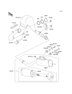 KX65 Глушитель