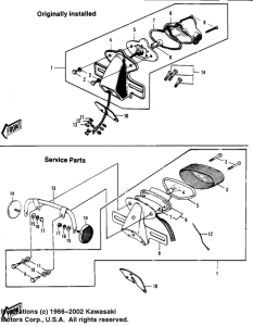  Taillight unit ass`y