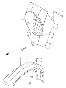 TS185 Фара головного света