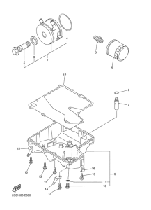 YZF-R6 Масляный фильтр