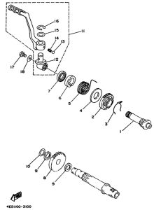 YZ80G Стартер