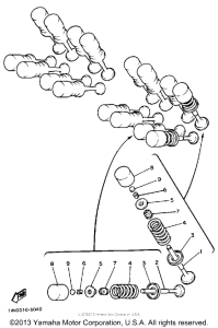 FZR400U Клапана