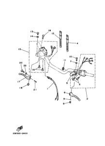 RZ125 ﾊﾝﾄﾞﾙｽｲﾂﾁ. ﾚﾊﾞｰ