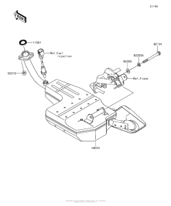 BR125 Глушитель