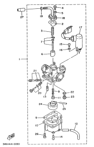CR50Z Карбюратор