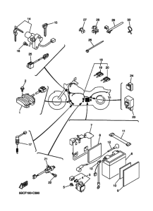 XVS650A Equipo electrico