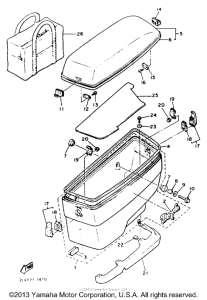 XVZ13TC Боковые кофры