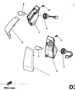 CH80 Поворотники