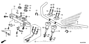 VT750CA Handlebar (1)