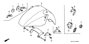 ST1100 Переднее крыло