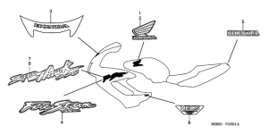 VTR1000F Label read the manual