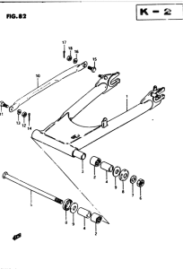 GS450 Маятник задний
