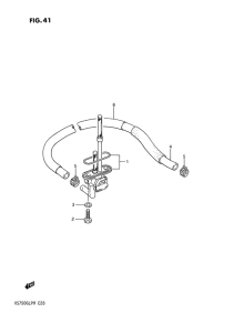 VS750 Топливный кран