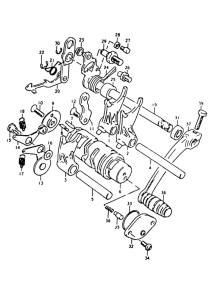 TS50 Переключение передач