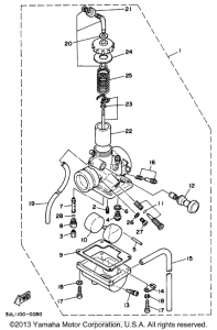 RT100H Карбюратор