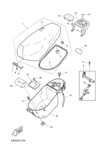 CW50RS Seat. carrier