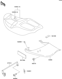 ZR1100 Сиденье