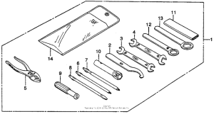CB400 Инструмент
