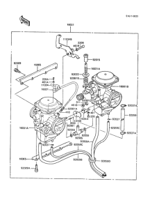 ER250 Карбюратор