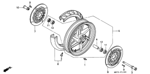 VFR750R Transom + tube