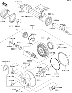  Drive shaft / final gear(1 / 2)