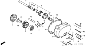 CT110 Трансмиссия