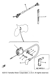 YZ125H Электрика