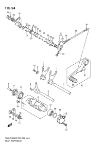 GSX-R1000 Переключение передач