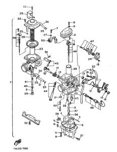 SRX600H (33.1KW) Карбюратор