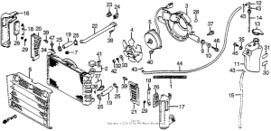 VF1100S Радиатор