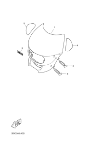 DT50RSM Обтекатель 1