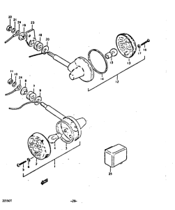 GS550 Поворотники