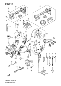 AN250 Жгут проводов