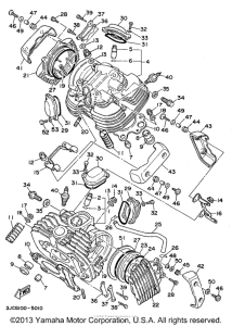 XV535GC Головка цилиндров
