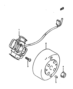 AH50 Зажигание