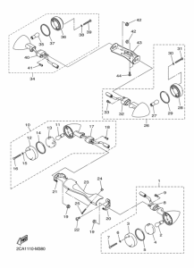 XVS1300BG Поворотники