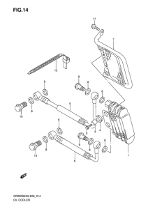 DR200 Масляный радиатор