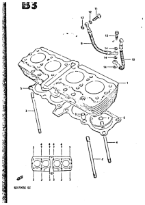 GSX750 Цилиндр